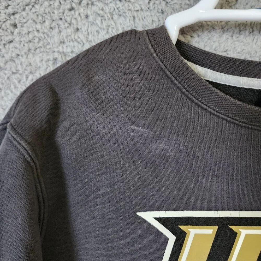 Nike‎ University of Central Florida UCF Knights Size Medium Gray Logo Sweatshirt